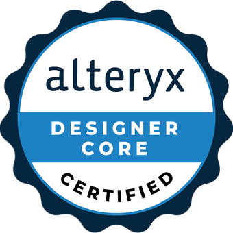 Alteryx Designer Core Certification